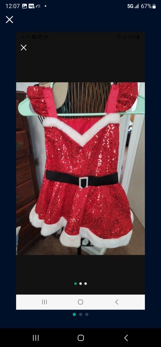 Toddler baby girl Christmas  Halloween Costume 