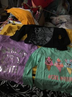 Girls long sleeve shirts