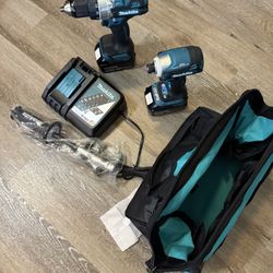 Makita 18V LXT Lithium-Ion Brushless Cordless Combo Kit 5.0 Ah (2-Piece