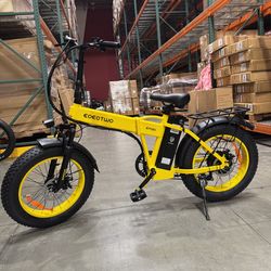Folding electric bicycle