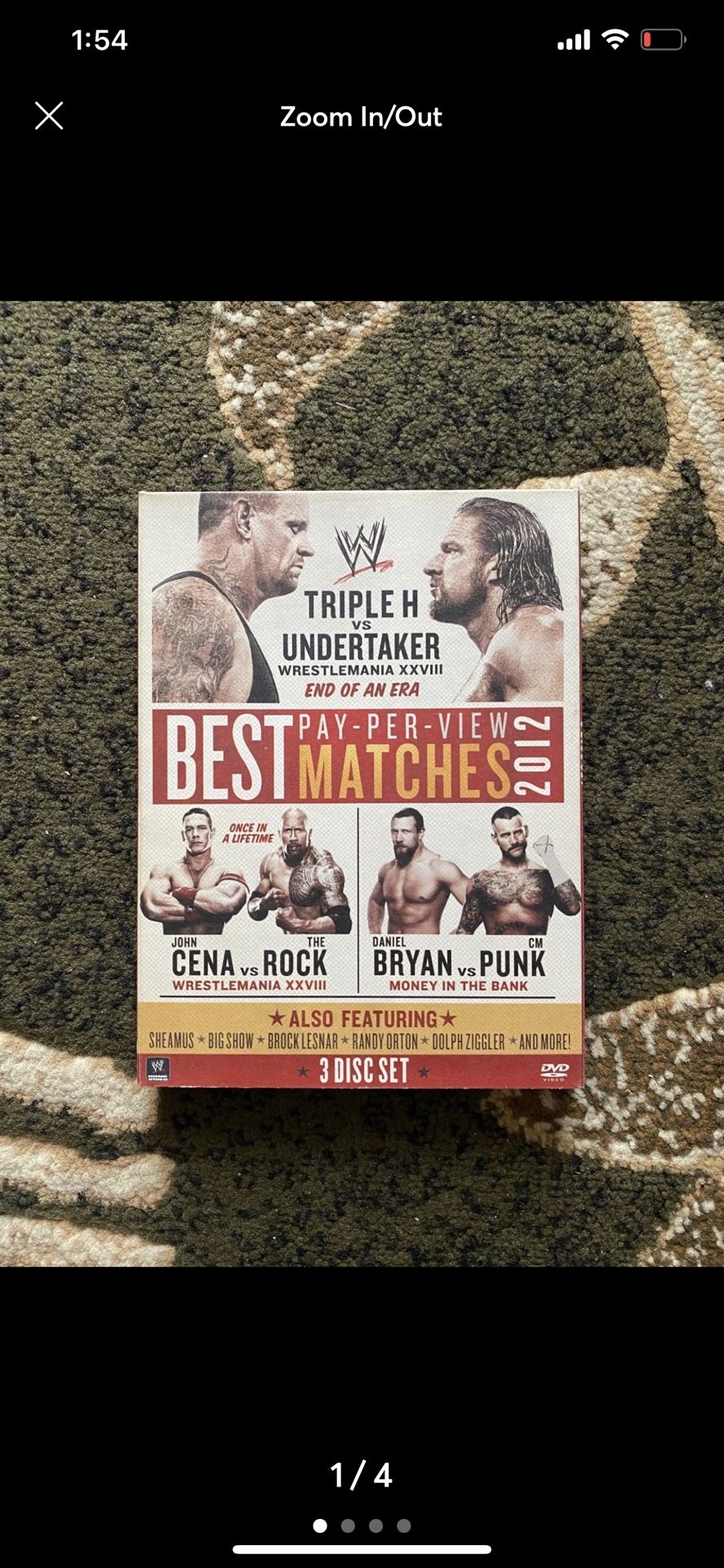 WWE Best Pay-Per-View Matches 2012 DVD