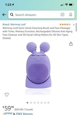 Facial Cleansing Brush and Face Massager 