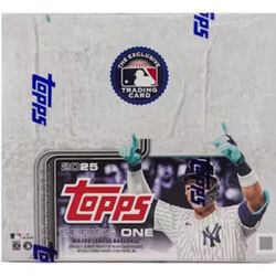 2025 Series 1 Topps Baseball Factory Sealed 