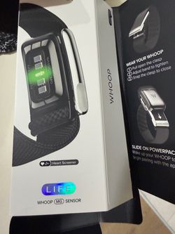 WHOOP MG Life – Open Box, Never Used , 130 OBO