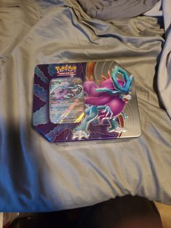 Pokemon Walking Wake Paradox Rift Tin 5pk New Sealed Cards