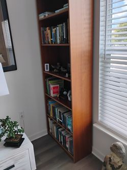 Teak book case