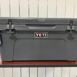 YETI TUNDRA 65 HARD COOLER — Charcoal- New in Box  - LIMITED STOCK AVAILABLE.