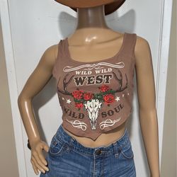 Trails Clothing Women’s Brown Tank Top