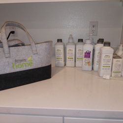 Cleaning Products And Carrying Bag