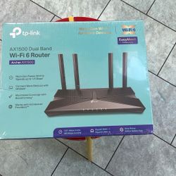 TP-Link AX1500 Dual Band WI-FI 6 Router