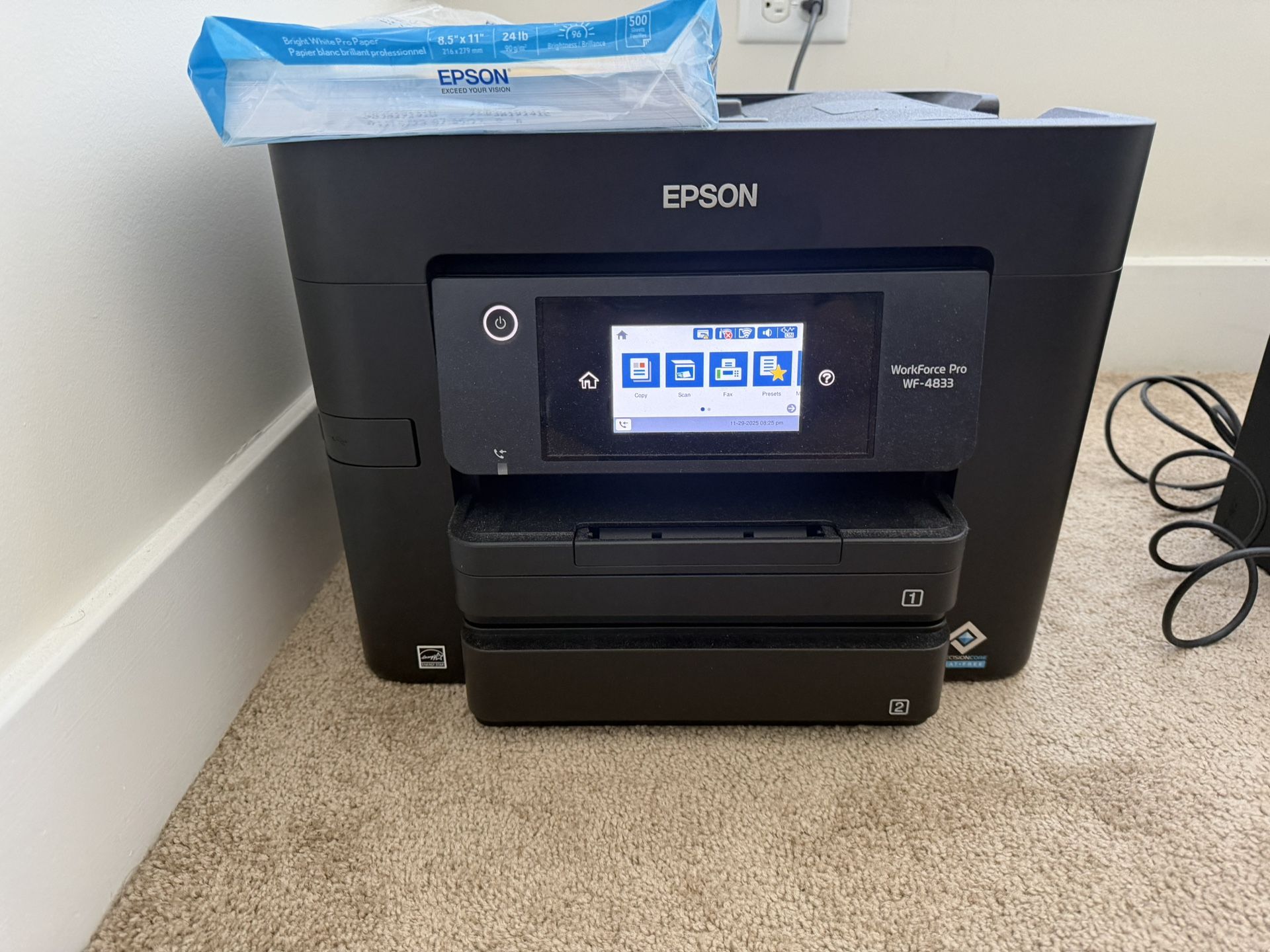 Epson Workforce Pro Printer WF-4833