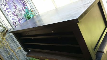 Black Coffee table with drawer space