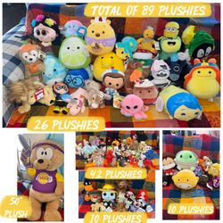 HUGE Plushie Bundle – 89 Stuffed Animals (All With Tags!)