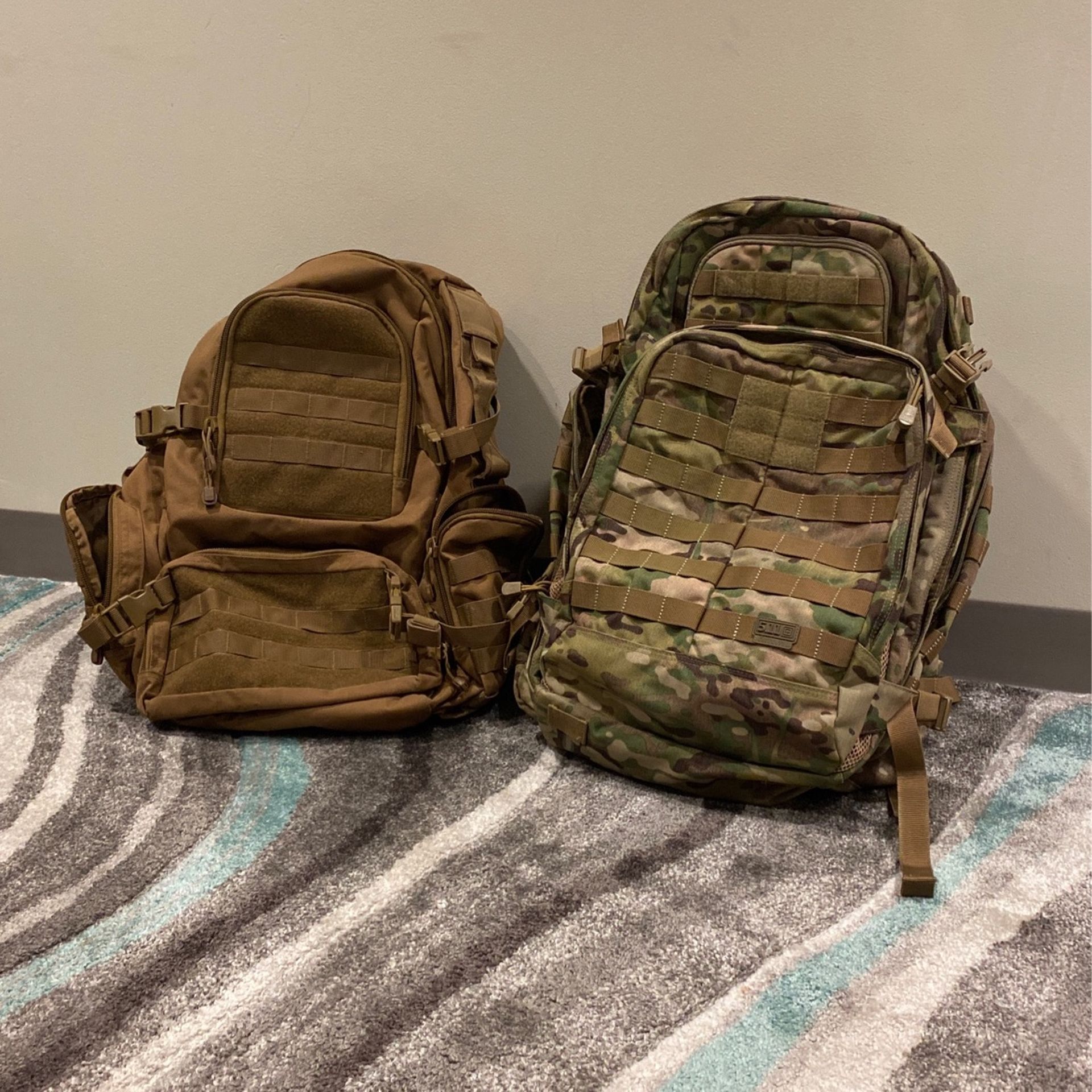 2 (48&72) Survival Backpacks