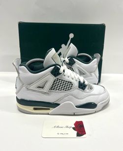 Nike Air Jordan 4 Retro GS ‘Oxidized Green’ (FQ8213 103) Shoes Size: 5Y / 6.5 W