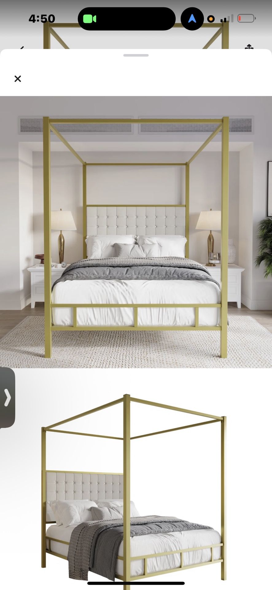 Queen Canopy Bed