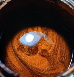Automotive paint Orange