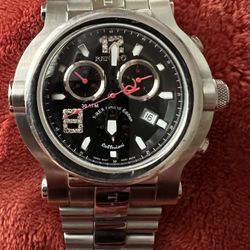 Renato Collezioni T-Rex Hybrid Chronograph 316 L Swiss Quartz Mens Watch