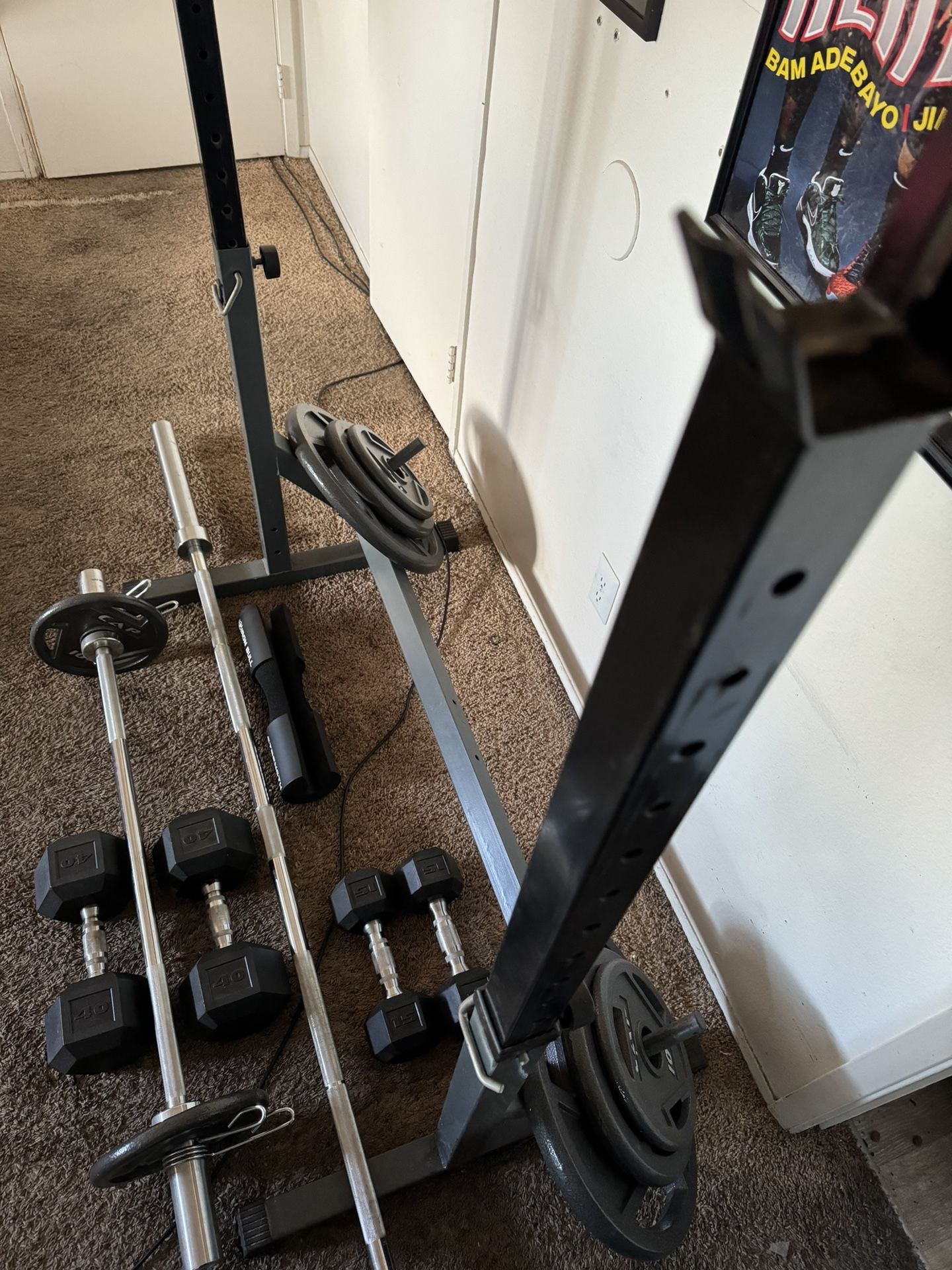 Weights Full Set Full Body ALOT OF EQUIPMENT ( Read Description )