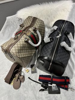 Her And His Travel Bag 