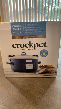 Blue Crockpot