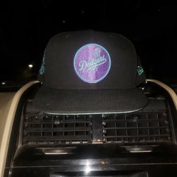 LA Dodgers Hat 40th Anniversary Patch