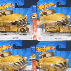 Hot Wheels Short Card La Troca Gold