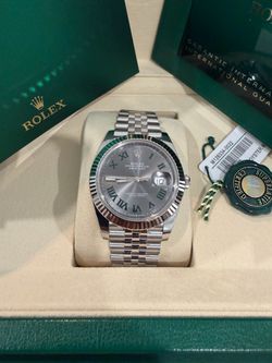 Rolex datejust 41 Wimbledon Oct 2026 unworn