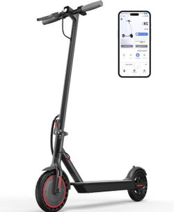 Electric Scooter with Dual Suspension, 8.5”/10" Tires, 350W/500W Motor, 19/22 Mph, Max 22/25/27/49Miles Range, Foldable E Scooter for Adults with Brak