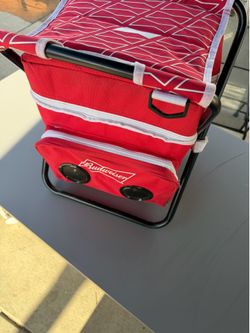 Budweiser 3-in-1 Cooler Chair with Bluetooth Speakers