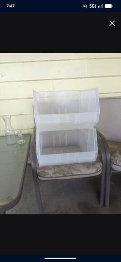 6 Extra Large Uline Bins
