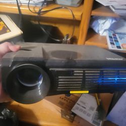 projector  and screen