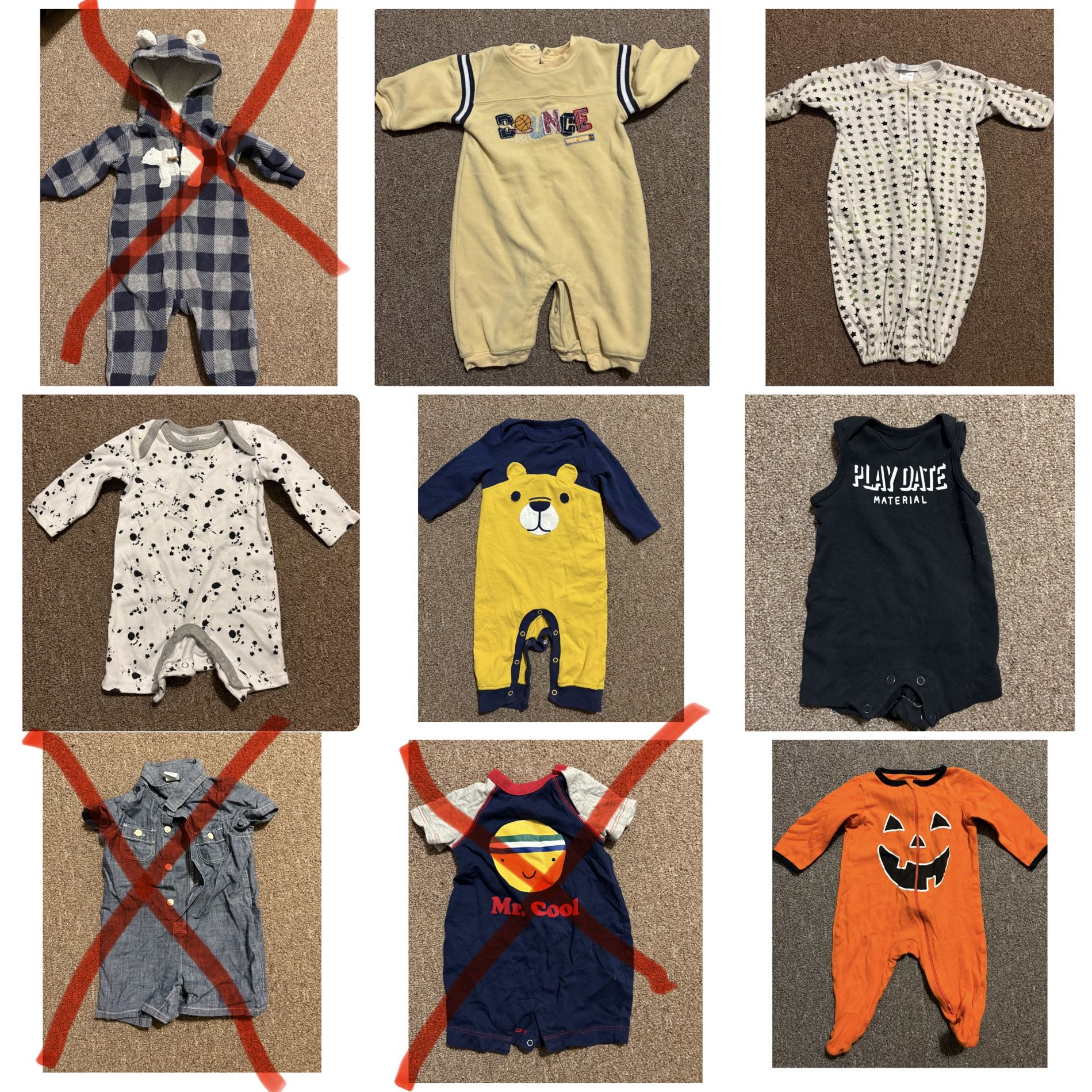 Baby Boy Newborn - 9M Clothing