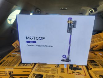 MutGof 650W 55KPA 70 Mins Cordless Vacuum, Upgraded Anti-Tangle Stick Vacuum w/Hepa Filter (New)