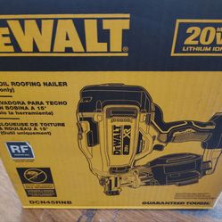 DeWalt 15 coil riffing nailer tool only