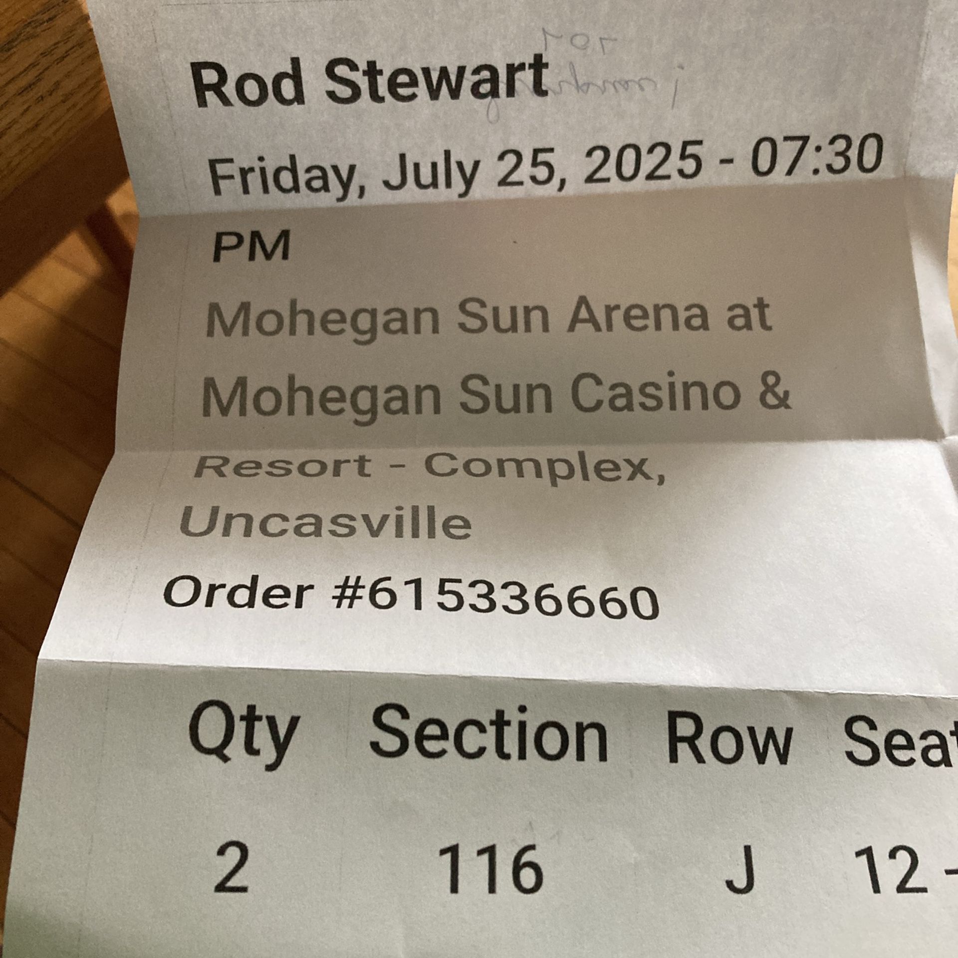 Rod Stewart Mohegan Sun