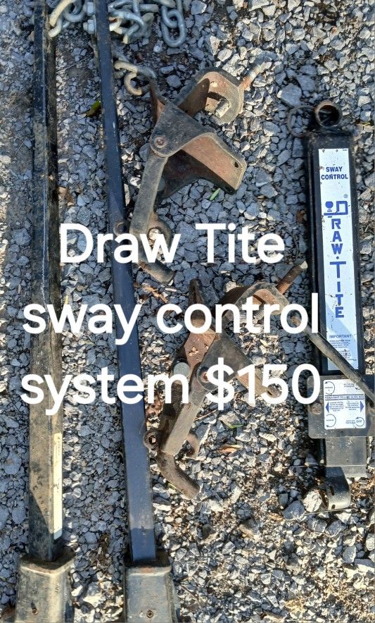 Reduced: Draw Tite Sway Control System In Excellent Condition 