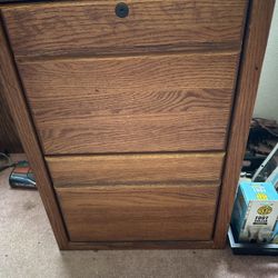 Filing Cabinet Wooden
