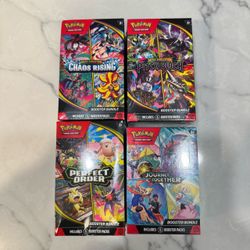 Pokémon Booster Bundle Lot of 4
