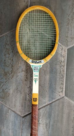 WILSON VINTAGE CHRIS EVERETT TENNIS RACQUETS (2)