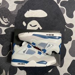 Jordan 4 Military Blues Size 10 New In Hand 