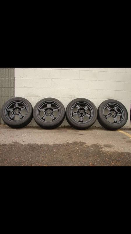 ***** 17" CHEVY MALIBU SATURN AURA WHEELS AND TIRES ******