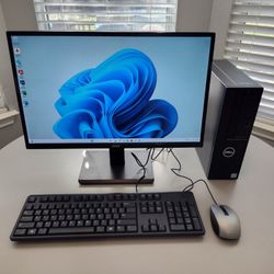 FAST DELL Core i7/32GB Ram/512GB SSD/(4) Monitor/Windows 11/Office/Warranty