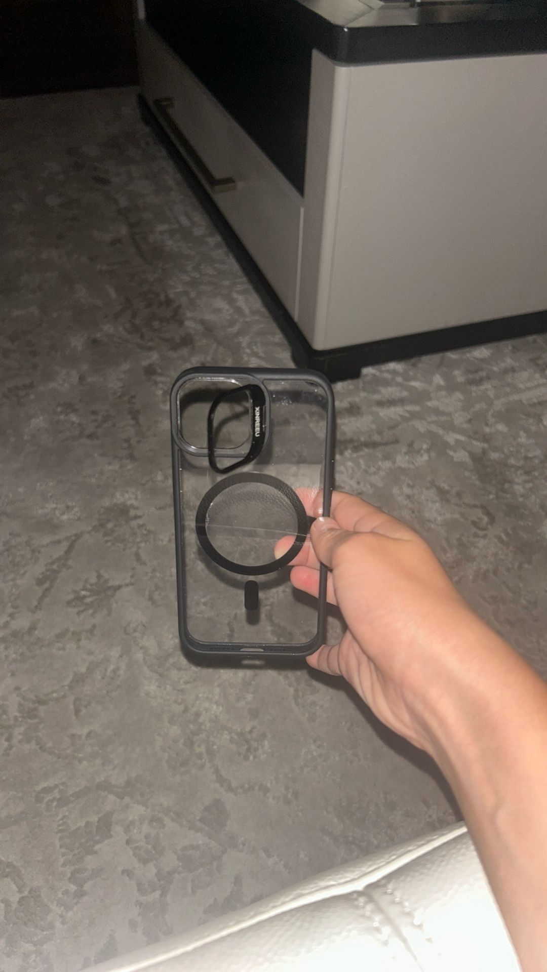 iPhone 13 and 14 black MagSafe case