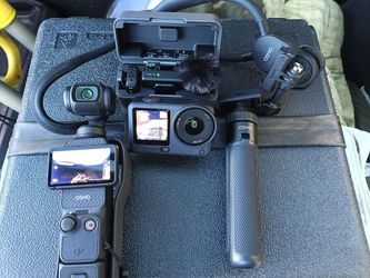 DJI osmo pocket 3 and DJI action 6 camera