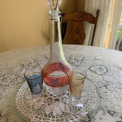 Decanter And Glasses 