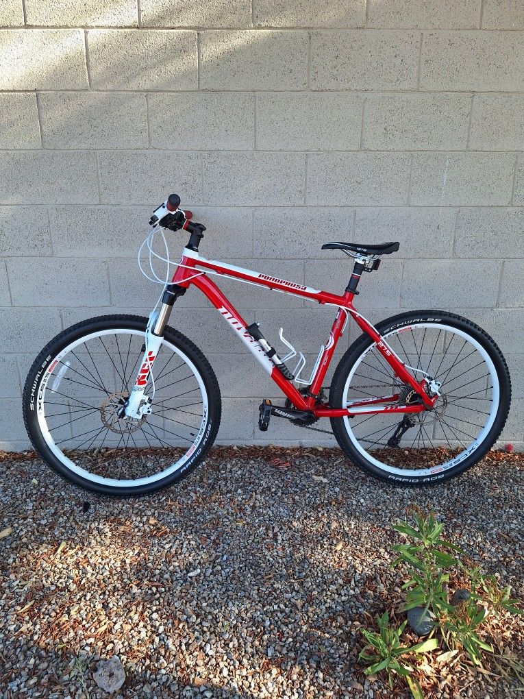 NOVARA PONDEROSA 27.5 INCH MOUNTAIN BIKE 10 X 2 SPEED AIR SHOCK LIKE NEW