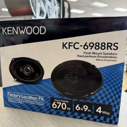 Kenwood 6x9s 4-way Speakers $99 (pair)