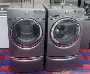 Whirlpool Front load washer and Gas Dryer