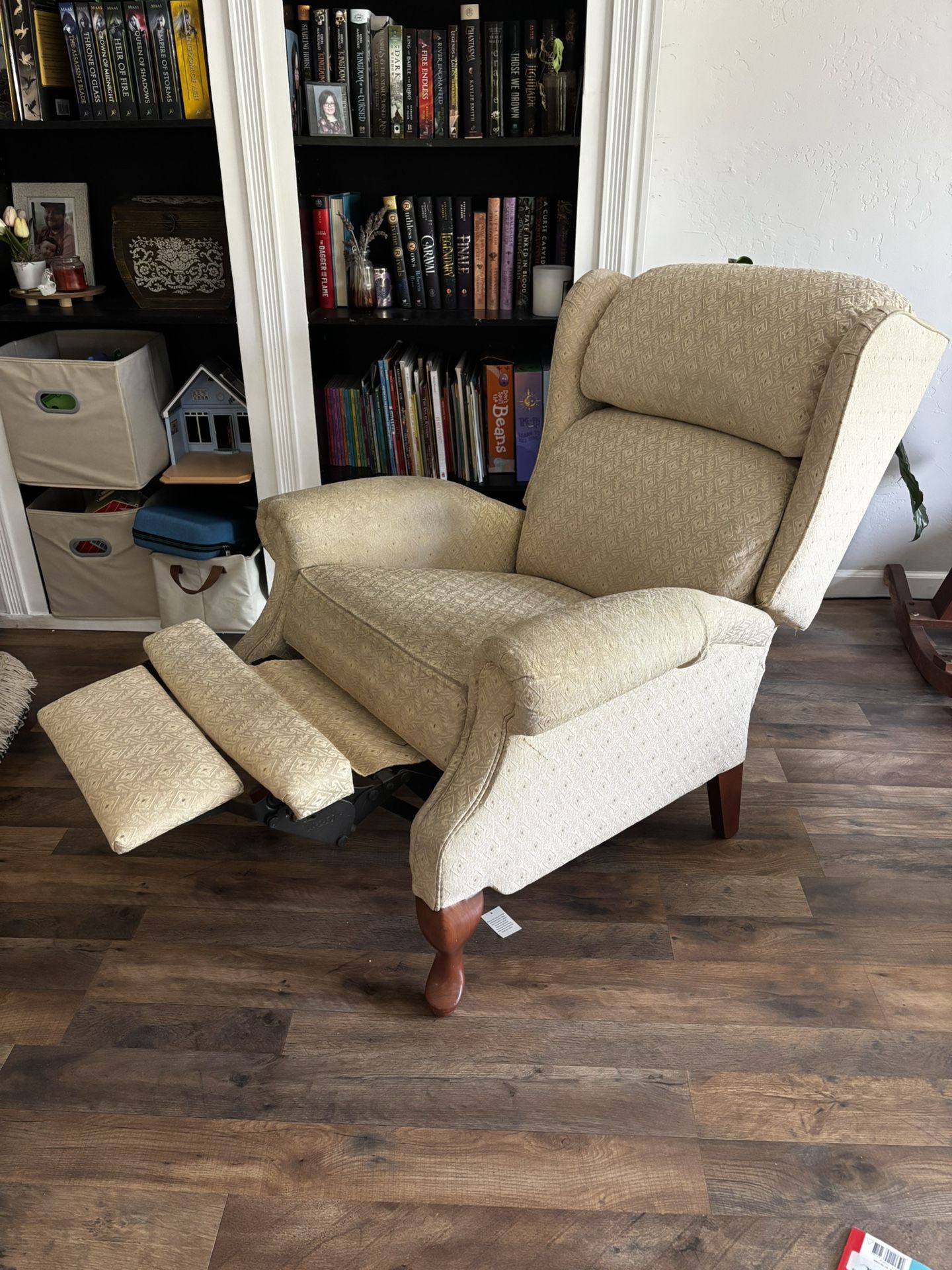 Free Reclining Wingback Chair